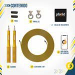 Lazo Cuerda Para Saltar Aluminio Con Rodamientos