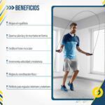 Lazo Cuerda Para Saltar Aluminio Con Rodamientos