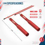 Lazo Cuerda Para Saltar Aluminio Con Rodamientos
