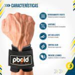 Straps Con Muñequeras Para Gym