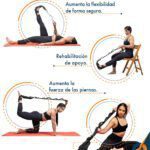 Banda Para Hacer Ejercicio & Estiramiento Yoga Pilates