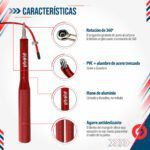 Lazo Cuerda Para Saltar Aluminio Con Rodamientos
