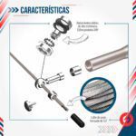 Lazo Cuerda Para Saltar Aluminio Con Rodamientos