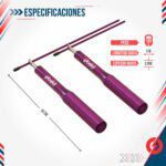 Lazo Cuerda Para Saltar Aluminio Con Rodamientos