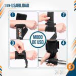 Straps Con Muñequeras Para Gym