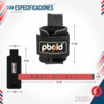 Straps Con Muñequeras Para Gym