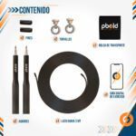 Lazo Cuerda Para Saltar Aluminio Con Rodamientos