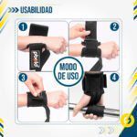Straps Con Muñequeras Para Gym