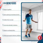 Lazo Cuerda Para Saltar Aluminio Con Rodamientos