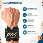 Straps Con Muñequeras Para Gym
