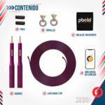 Lazo Cuerda Para Saltar Aluminio Con Rodamientos