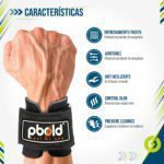 Straps Con Muñequeras Para Gym