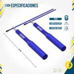 Lazo Cuerda Para Saltar Aluminio Con Rodamientos