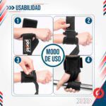 Straps Con Muñequeras Para Gym