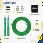 Lazo Cuerda Para Saltar Aluminio Con Rodamientos